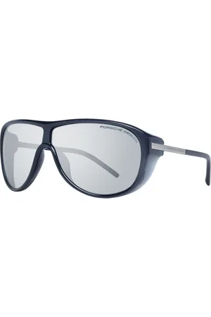 Porsche Design Akcesoria, Mężczyzna, Szary, ONE SIZE, Lustrzane Okulary Aviator z Ochroną UV