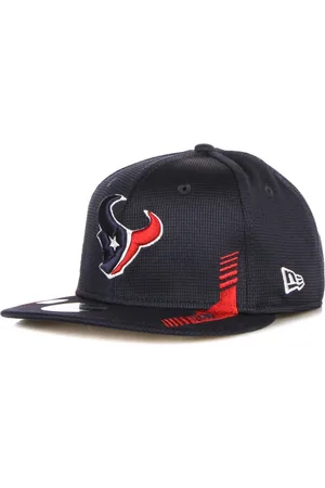 New Era Akcesoria, Mężczyzna, Wielobarwność, M, Houston Texans Czapka z Płaskim Daszkiem Snapback