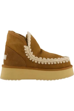 Mou Buty, Kobieta, brązowy, 38 EU, Mini Eskimo Platform Boot