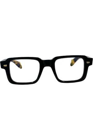 Cutler and Gross Akcesoria, Kobieta, Czarny, ONE SIZE, Wintage okrągłe okulary przeciwsłoneczne z nadrukiem zwierzęcym