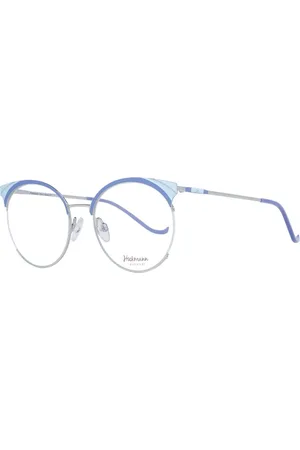 ANA HICKMANN Akcesoria, Kobieta, Niebieski, ONE SIZE, Niebieskie Okulary Optyczne w Stylu Motyla
