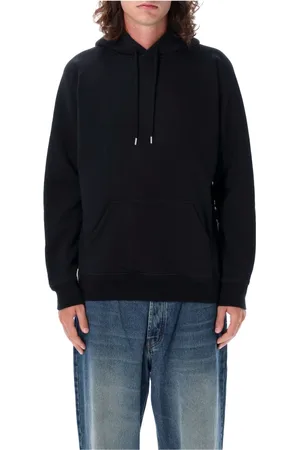 Pop Trading Company Bluzy, Mężczyzna, Czarny, L, Czarna Dzianinowa Bluza Aw 24