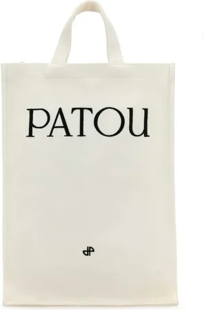 Patou Torebki, Kobieta, Biały, ONE SIZE, Torba na zakupy z płótna i paskiem na ramię