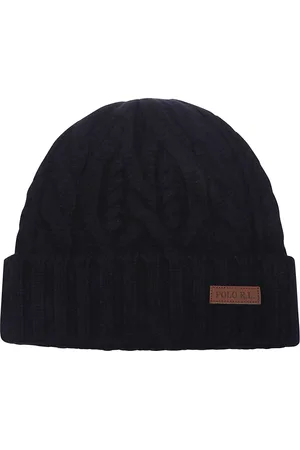 Ralph Lauren Akcesoria, Mężczyzna, Niebieski, ONE SIZE, Wełna, Stylowa czapka beanie na sezon zimowy