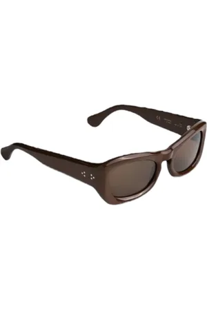 PORT TANGER Akcesoria, unisex, brązowy, ONE SIZE, Okulary Temo - Alkakaw Acetat Tytoń