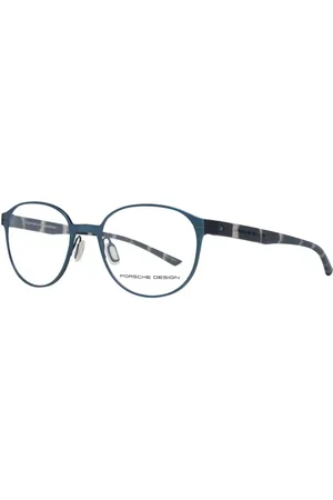 Porsche Design Akcesoria, unisex, Niebieski, ONE SIZE, Niebieskie Okulary Optyczne z Tytanu