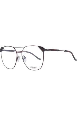 ANA HICKMANN Akcesoria, Kobieta, brązowy, ONE SIZE, Brązowe Metalowe Okulary Optyczne Aviator
