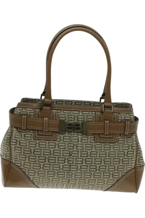 Balenciaga Pre-owned, Kobieta, Beżowy, ONE SIZE, Len, Pre-owned Canvas balenciaga-bags