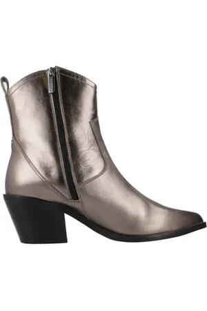 Carmela Buty, Kobieta, Szary, 37 EU, Western Style Cowboy Botki