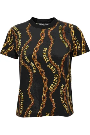 VERSACE Koszulki, Kobieta, Czarny, XS, Koszulki i Pola