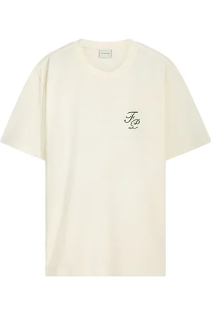Filling pieces Koszulki, Mężczyzna, Beżowy, L, T-shirt Topiary Antique White
