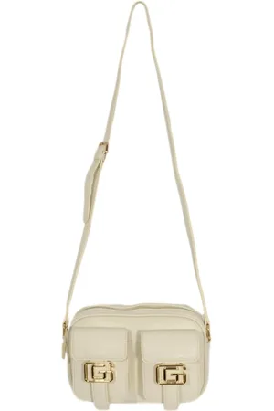 GAËLLE Torebki, Kobieta, Biały, ONE SIZE, Ivory Torba na aparat Cargo z ekoskóry