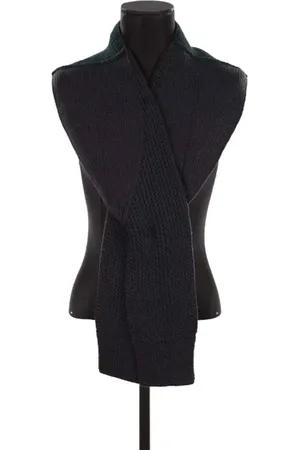 LOUIS VUITTON Pre-owned, Mężczyzna, Czarny, ONE SIZE, Wełna, Pre-owned Wool scarves