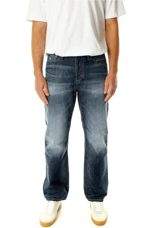 Denham Jeansy, Mężczyzna, Niebieski, W38 L34, Denim, Jeansyy Relaxed Fit z średnią talią