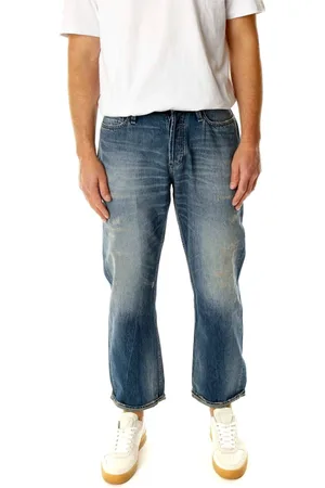 Denham Jeansy, Mężczyzna, Niebieski, W33 L34, Denim, Jeansyy Relaxed Fit z średnią talią
