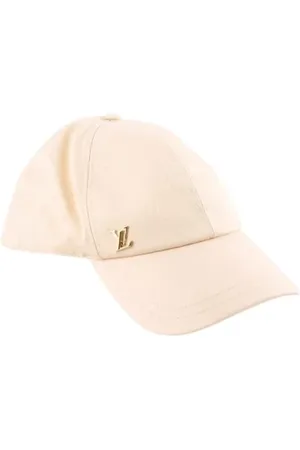 LOUIS VUITTON Pre-owned, Kobieta, Beżowy, ONE SIZE, Bawełna, Pre-owned Cotton hats
