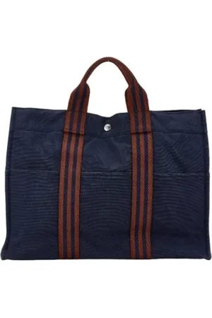 Hermès Pre-owned, Kobieta, brązowy, ONE SIZE, Pre-owned Canvas handbags
