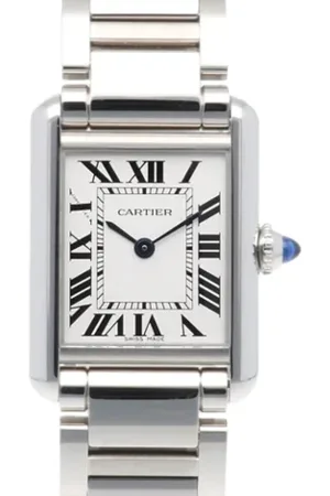 Cartier Pre-owned, Kobieta, Biały, ONE SIZE, Pre-owned Stainless Steel watches