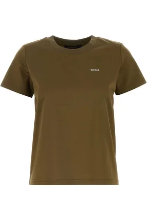 TATRAS Koszulki, Kobieta, Zielony, L, Zielony T-shirt z bawełny