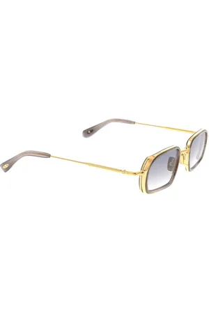 John Dalia Akcesoria, Kobieta, Żółty, ONE SIZE, Stylowe okulary przeciwsłoneczne dla modnego wyglądu
