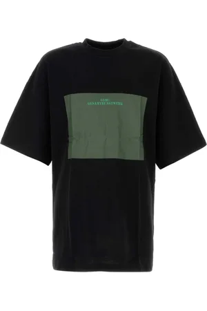 OAMC Koszulki, Mężczyzna, Czarny, S, Klasyczny Czarny T-shirt z Bawełny