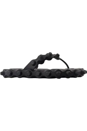 Alexander Wang Buty, Kobieta, Czarny, 35 EU, Czarne Klapki na Płaskiej Podeszwie