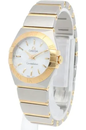Omega Pre-owned, Kobieta, Biały, ONE SIZE, Pre-owned Fabric watches