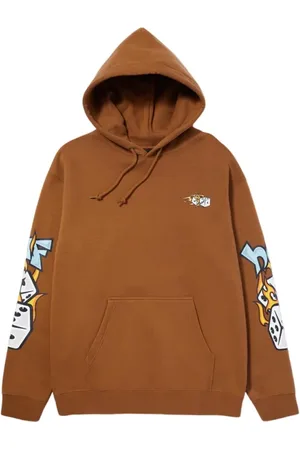 Huf Bluzy, Mężczyzna, brązowy, L, Bluzy z kapturem