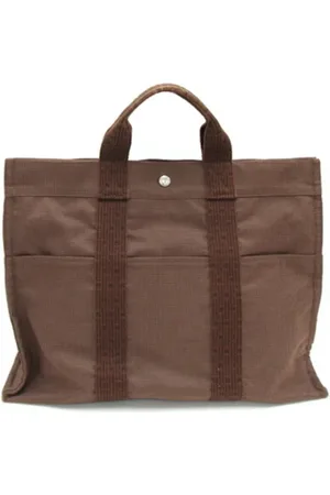Hermès Pre-owned, Kobieta, brązowy, ONE SIZE, Pre-owned Canvas handbags