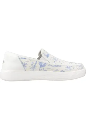 Hey dude Buty, Mężczyzna, Biały, 44 EU, Sunapee Slip On Sneakers