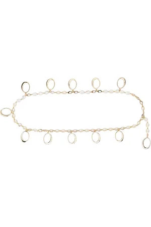 Oseree Akcesoria, Kobieta, Żółty, ONE SIZE, Złoty Naszyjnik Lumiere O-Chain