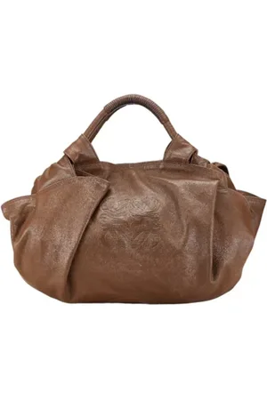 Loewe Pre-owned, Kobieta, brązowy, ONE SIZE, Skóra, Pre-owned Skórzane torebki