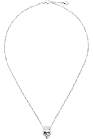 Alexander McQueen Akcesoria, Mężczyzna, Szary, ONE SIZE, Srebrny Bransoletka Curb Chain