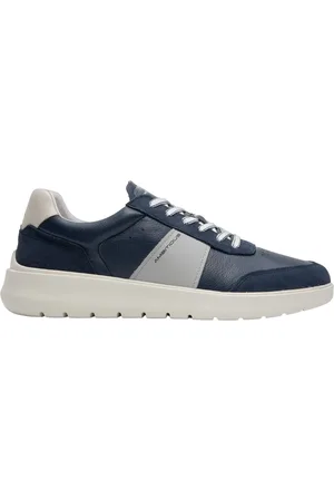 Ambitious Buty, Mężczyzna, Niebieski, 42 EU, Zamsz, Flex Sole Skórzany Sneaker