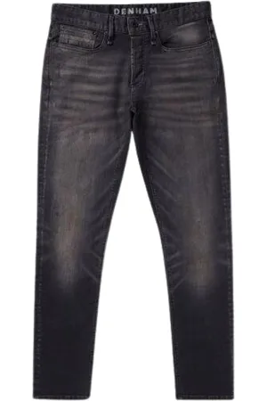Denham Jeansy, Mężczyzna, Czarny, W29 L32, Denim, Nowoczesne Jeansyy Slim Fit