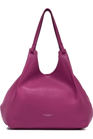 Gianni chiarini Torebki, Kobieta, Różowy, ONE SIZE, Bubble Double Skórzana Ikona Dua