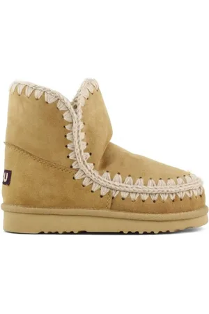 Mou Buty, Kobieta, brązowy, 40 EU, Zamsz, Eskimo 18 Kamel Buty za kostkę