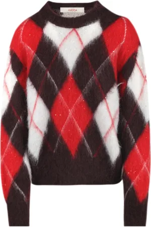 Jucca Swetry, Kobieta, Wielobarwność, L, Stylowy Sweter