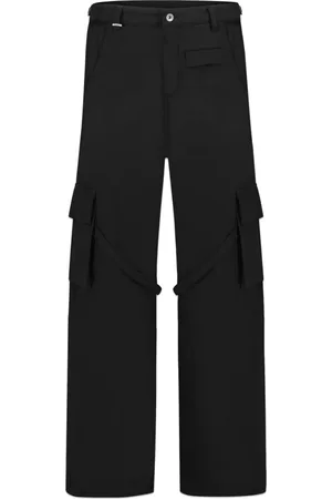 FLÂNEUR Spodnie, Mężczyzna, Czarny, S, Wide Trousers
