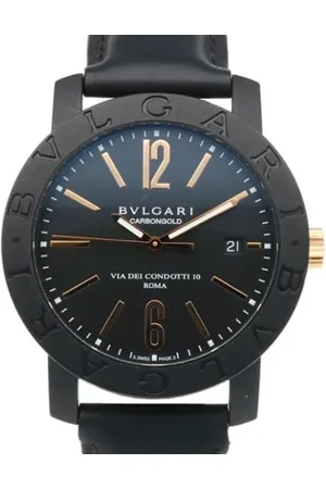 Bvlgari Pre-owned, Mężczyzna, Czarny, ONE SIZE, Pre-owned Glass watches
