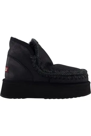 Mou Buty, Kobieta, Czarny, 40 EU, Mini Eskimo Platformowe Buty