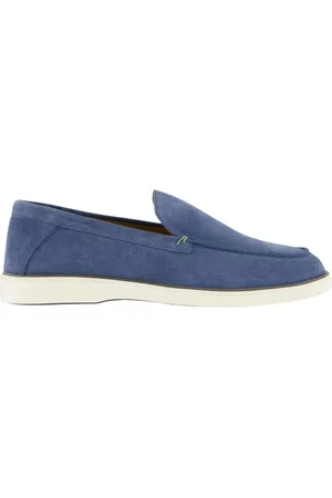 Atelier Verdi Buty, Mężczyzna, Niebieski, 46 EU, Denim, Denim Loafer Buty