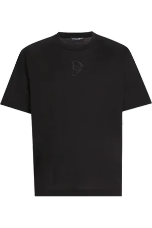 Dolce & Gabbana Koszulki, Mężczyzna, Czarny, XL, Czarna koszulka G8Pn 9Z G7O4E