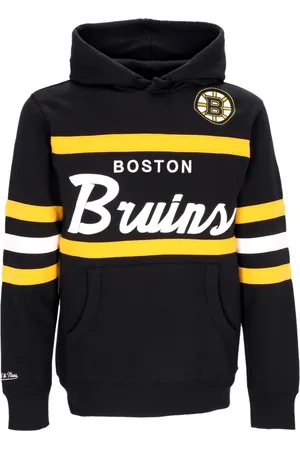 Mitchell & Ness Bluzy, Mężczyzna, Wielobarwność, S, Boston Bruins Head Coach Hoodie