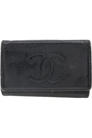 CHANEL Pre-owned, Kobieta, Czarny, ONE SIZE, Pre-owned Leather key-holders