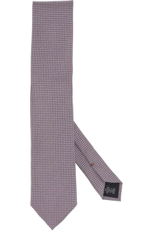 Ermenegildo Zegna Akcesoria, Mężczyzna, Różowy, ONE SIZE, Luksusowy różowy jedwabny krawat