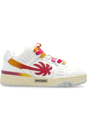 Palm Angels Buty, Kobieta, Wielobarwność, 38 EU, Skóra, Buty Sportowe Venice