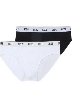 GCDS Bielizna, Mężczyzna, Wielobarwność, S, Męskie Essentials Slipy 2-Pack