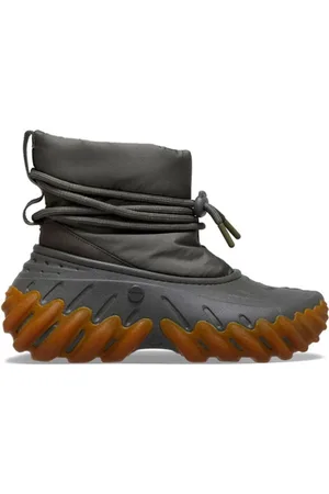 Crocs Buty, Mężczyzna, Szary, 45 EU, Sportowy Oliwkowy Wysoki But