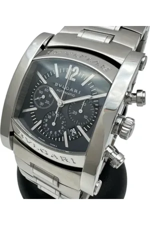 Bvlgari Pre-owned, Mężczyzna, Niebieski, ONE SIZE, Pre-owned Metal watches